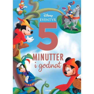 Fem Minutter i Godnat - Disney Eventyr - Indbundet - Børnebøger Hos Coop