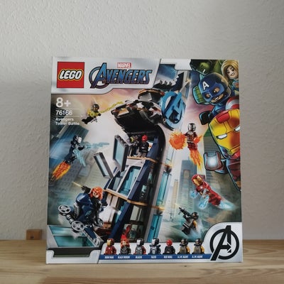 Nyt uåbnet Lego Marvel 76166 Kamp om Avengers-tårnet.