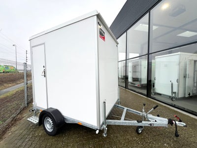 Letvogn Toilet- & badvogn Type 217WD: Mobilt badeværelse inkl. vaskemaskine 2024