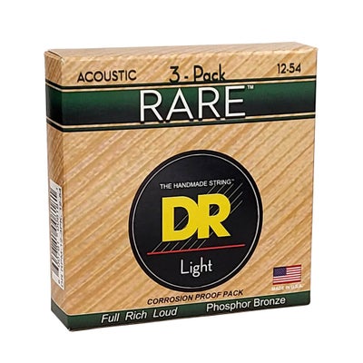 DR Strings RPM12-3 Pack western-strenge, 012-054 (3 pack)