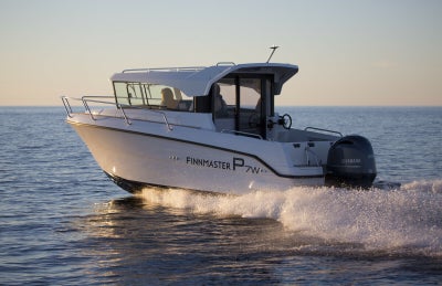 Finnmaster Pilot 7, med Yamaha 150 HK påhængsmotor