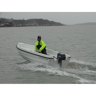 Fjordjollen 390 Fisk med trailer og motor