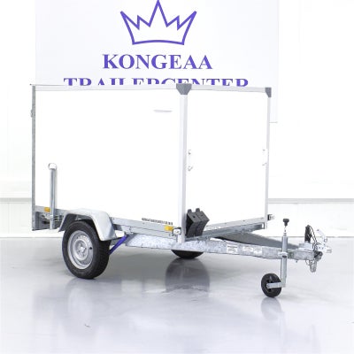 Kongeaa Inter Cargo Trailer 7520D | med Rampe | 125 cm indvendig højde