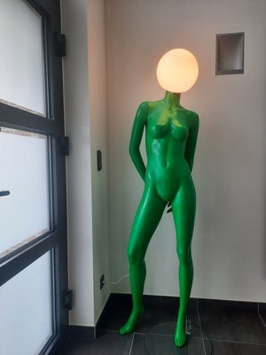 Hans Boodt - Mannequin - green mannequinlamp - Harpiks, polyester