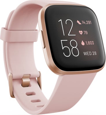 Fitbit Versa 2 smartwatch (Petal/Copper Rose)