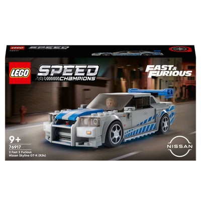 Lego Speed Champions 2 Fast 2 Furious Nissan Skyline Gt-r (R34) - Lego Speed ...