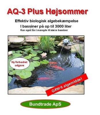 AQ-3 - det giftfrie og effektive bassinplejemiddel