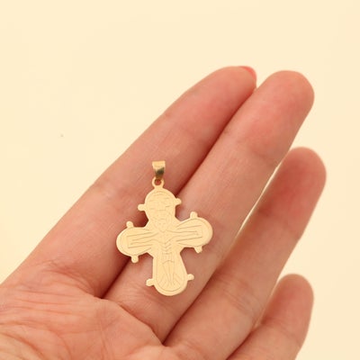 Vedhæng i 14 karat, 3.3 cm