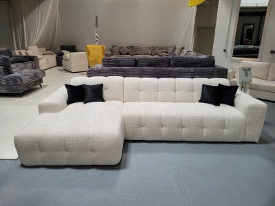 Hjørnesofa Blå og beige CLOUD