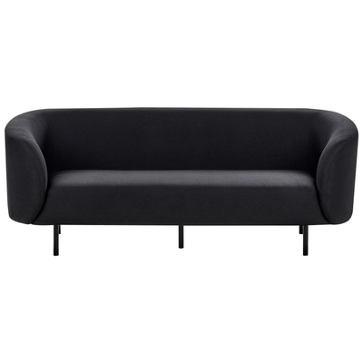 3 personers sofa sort LOEN