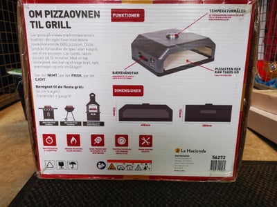 Pizzaovn til grillen - ny