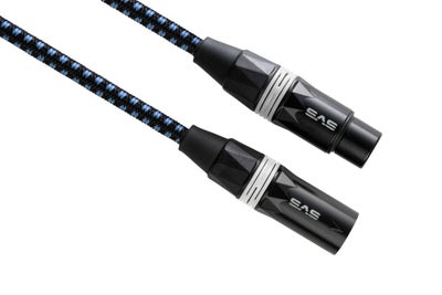 SVS SoundPath balanceret lyd kabel (1x XLR han - hun), hvid, 3.00 meter