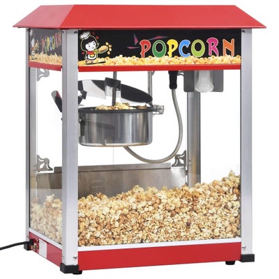 Popcornmaskine med teflongryde 1400 W