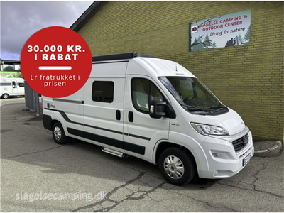 2021 - Hymer Free 602 2.3 120 Hk.   Meget velholdt camper van, står nærmest s...