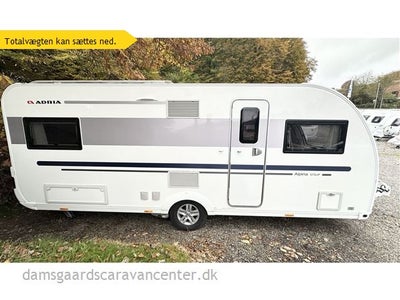 2017 - Adria Alpina 573 UP   Franskseng-Centralvarme-Gulvvarme-Mover -- 179.9...