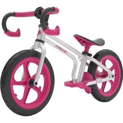 Chillafish Fixie balance cykel m/ Racer Look - Pink