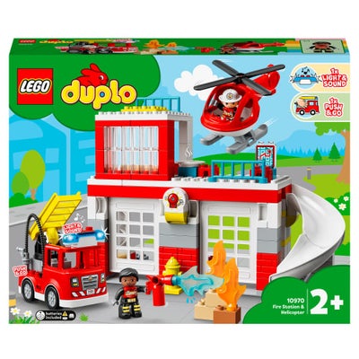 Lego Duplo Brandstation Og Helikopter - Lego Duplo Hos Coop