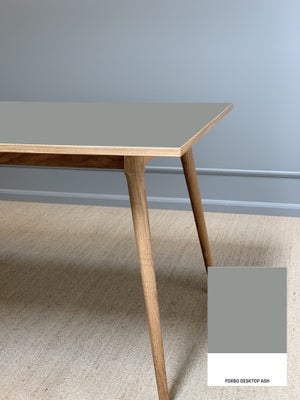 Spisebord, NYT, linoleumsoverflade , B 80-110 x L 80-200 cm + tillægsplader