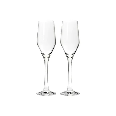 Frederik Bagger. Seks champagneglas. (6)
