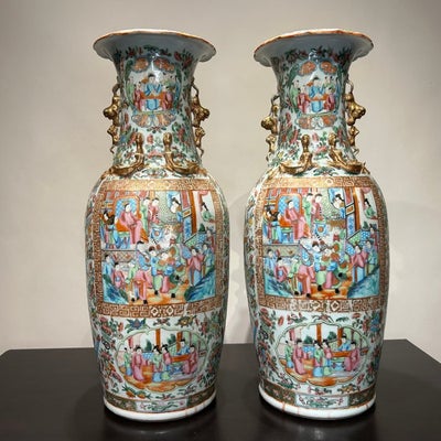 Vase - Porcelæn - Kina - Qing-dynastiet (1644-1911)