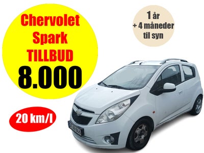 Chevrolet Spark 1,2 LT, 5D, 2011 TILBUD 8000! KR