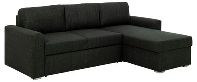 Flemingsburg sovesofa med chaiselong mørkegrå.