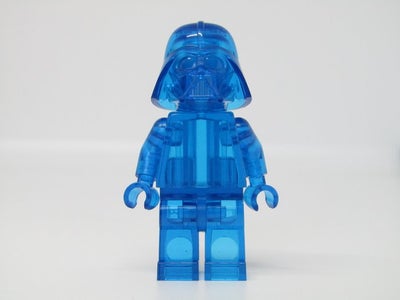 Lego - Star Wars - Prototype Darth Vader trans dark blue transparent minifigu...