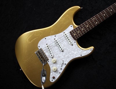 Fender Custom Shop Stratocaster 65 Transparant Gold Relic Finish