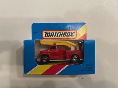 Matchbox 1:87 - Modelbil - Superfast MB13 1983 Snorkel Fire Engine - sjælden ...