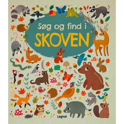 Søg Og Find i Skoven - Papbog - Børnebøger Hos Coop