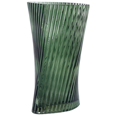Glasvase grøn 26 cm MARPISSA