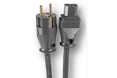 SUPRA LoRad SPC power kabel (Schuko stikprop han - Apparat hun) | 2 meter
