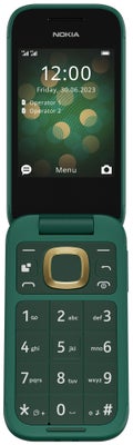 Nokia 2660 flip-mobil (grøn)