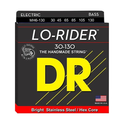 DR Strings MH6-130 Lo-Rider 6-strenget el-bas-strenge, 030-1