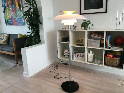Ph 80 Standerlampe.  Med træk og slip kontakt