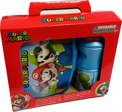 Super Mario Lunchbox And Water Bottle (NY)