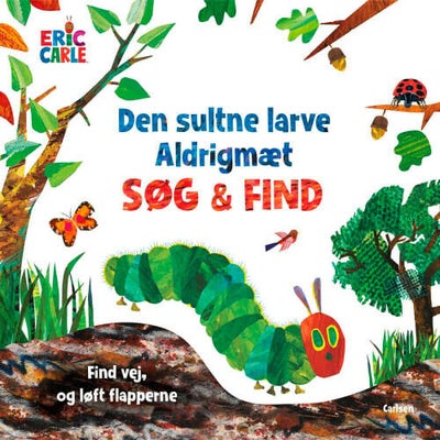 Den Sultne Larve Aldrigmæt - Søg Og Find - Papbog - Børnebøger Hos Coop