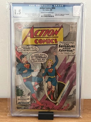 Action Comics 252 - 1 Graded comic - Første udgave - 1959 - CGC 1.5