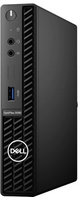 Dell OptiPlex 3090 MFF i5/8/256 GB stationær mikrocomputer (sort)