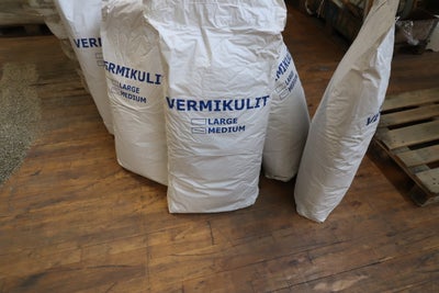 Vermiculit medium 100 L / 10 kg prisen er pr. pose