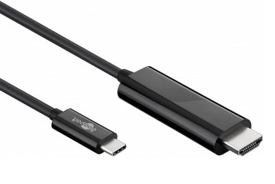 USB-C til HDMI kabel, sort | 1,8 meter