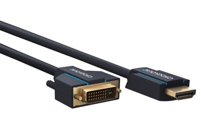 Clicktronic DVI - HDMI kabel | 5 meter