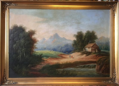 Sydeuropæisk landskab - 1800 tallet