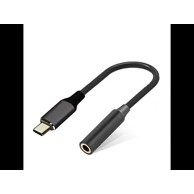 Sinox USB-C til Jack Adapter Kabel Sort