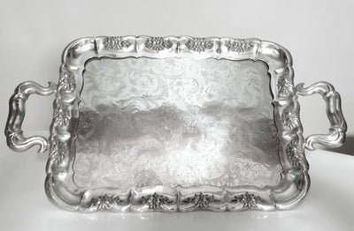 Josef Wiederspeck, 1851 - Serveringsfad (1) - .813 sølv