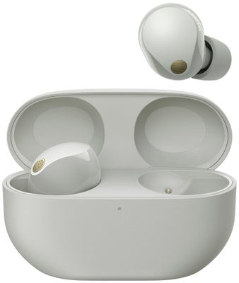 Sony WF-1000XM5 True Wireless in-ear høretelefoner (sølv)