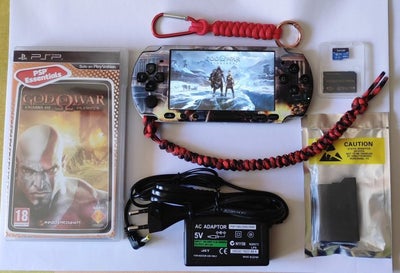 Sony - PLAYSTATION SONY PSP 3004 * GOD OF WAR * - Videospilkonsol - Pakke opr...