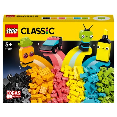 Lego Classic Kreativt Sjov Med Neonfarver - Lego Classic Hos Coop