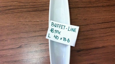 Fad, Buffet-Line