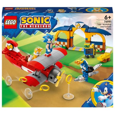 Lego Sonic The Hedgehog Tails' Værksted Og Tornado-fly - Lego Sonic The Hedge...